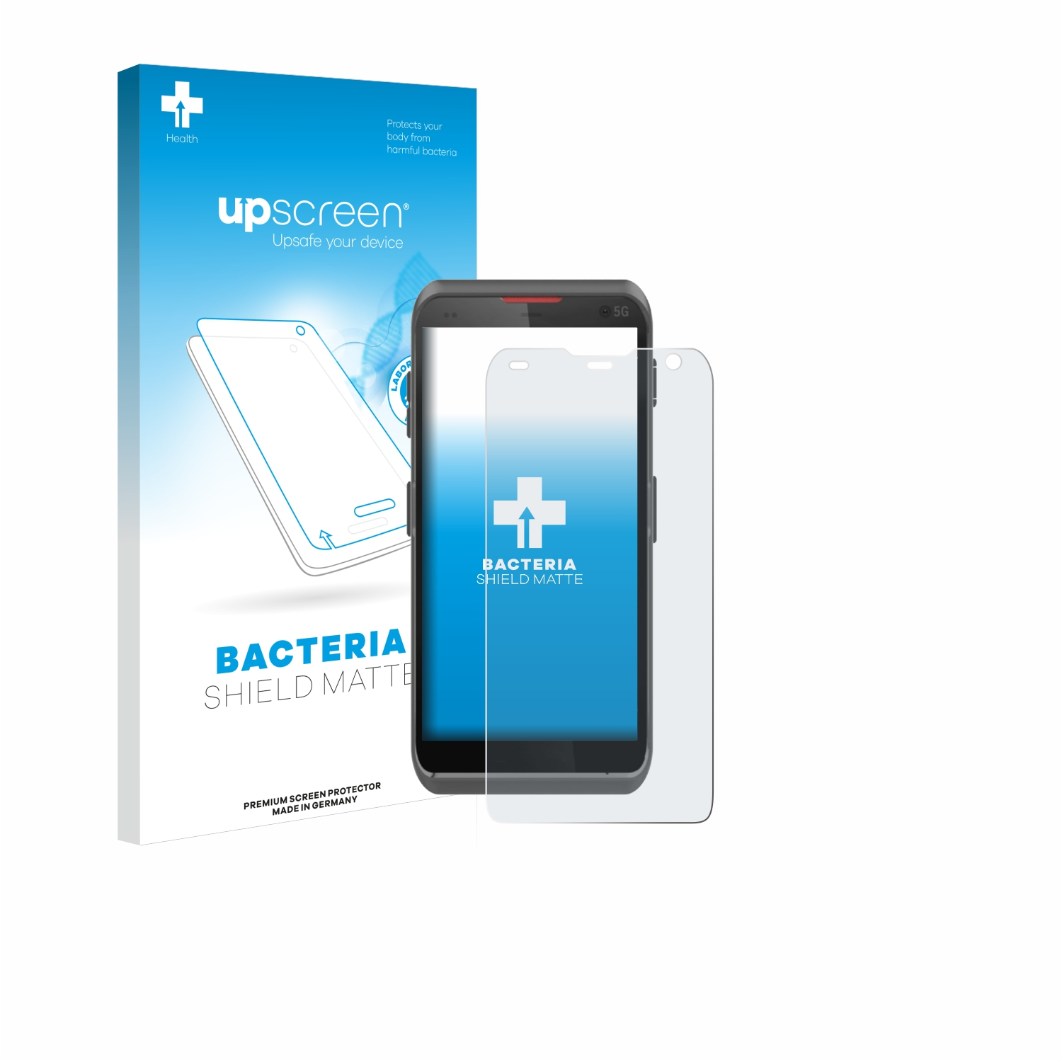 UPSCREEN antibakteriell entspiegelt Schutzfolie(für Honeywell ScanPal matte EDA57)
