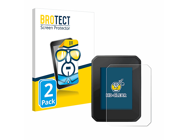 BROTECT 2x klare Schutzfolie(für Compact) FIT Display