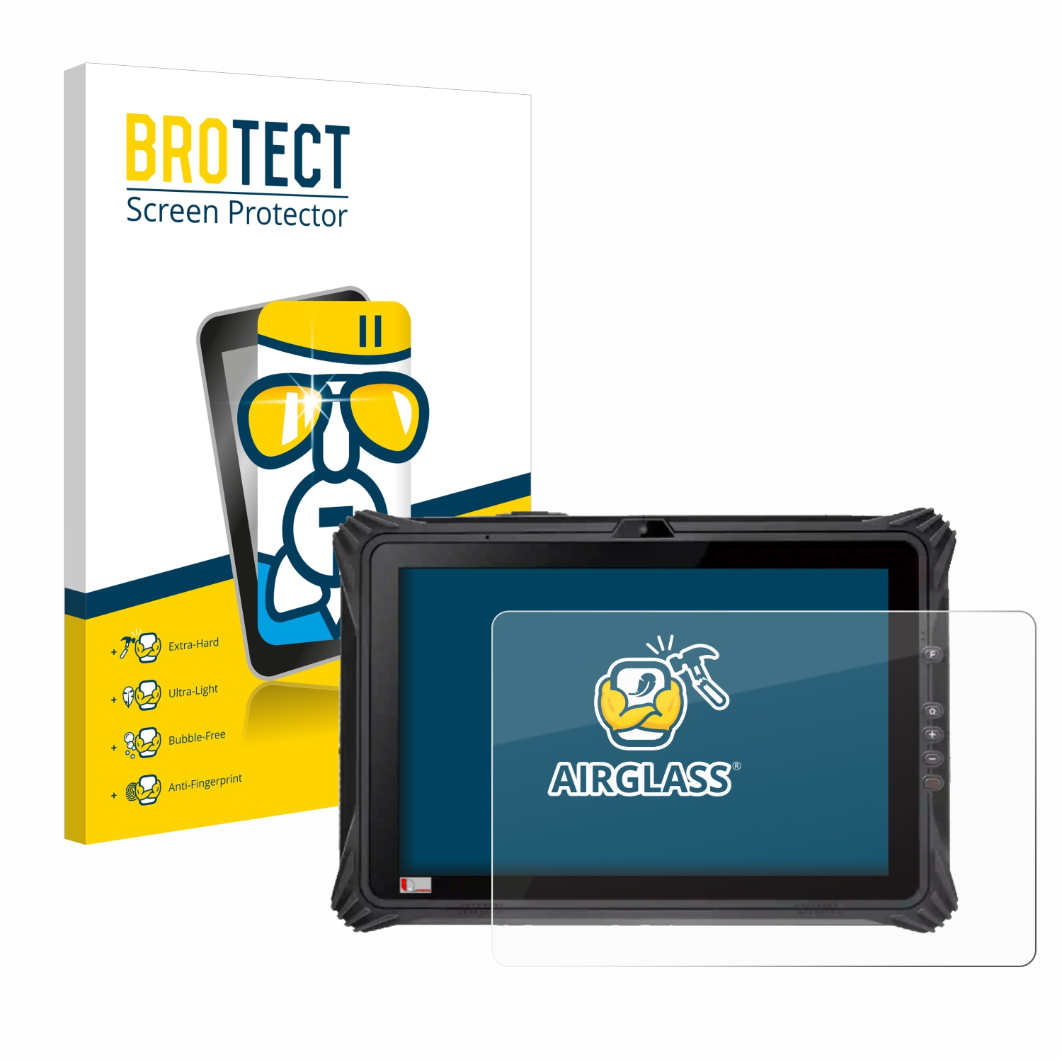 BROTECT Airglass TM12 Schutzfolie(für Automation IQ Plus) klare