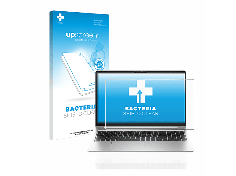 UPSCREEN antibakteriell klare Schutzfolie(für HP ProBook 455 G10)