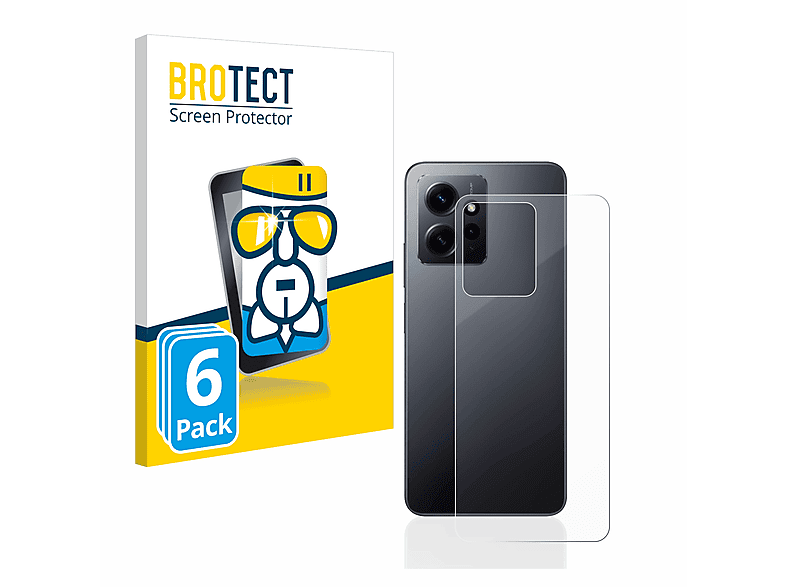 Airglass BROTECT klare 4G) Xiaomi Redmi Note 12 Schutzfolie(für 6x