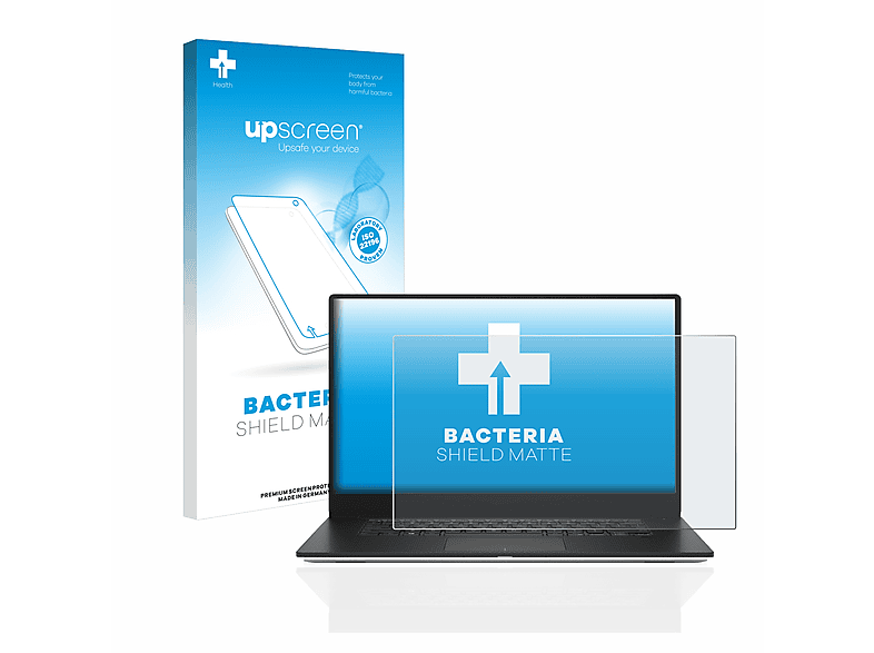 UPSCREEN antibakteriell entspiegelt matte 15 Dell XPS 9570 Schutzfolie(für Non-Touch)