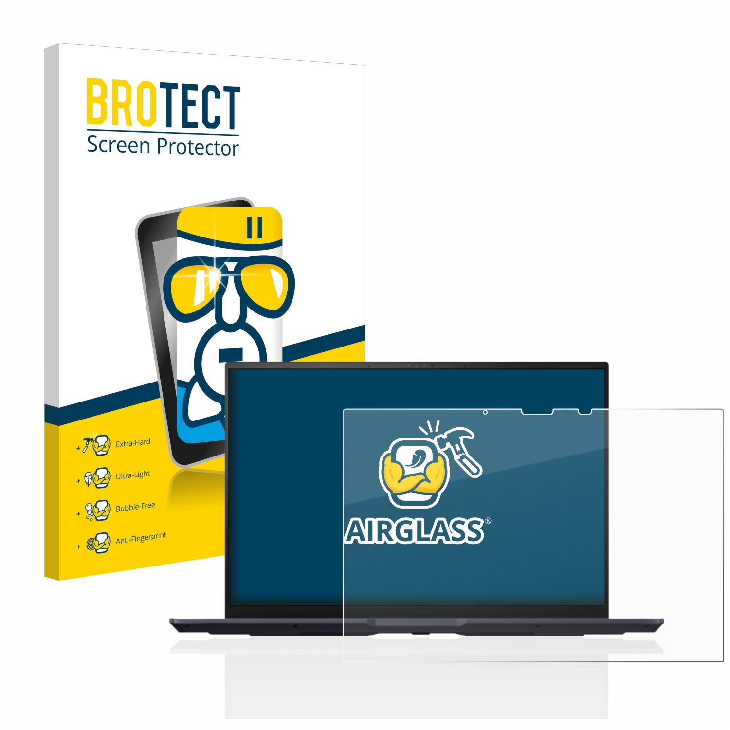 BROTECT Airglass klare Schutzfolie(für ASUS OLED ZenBook 14 2023)