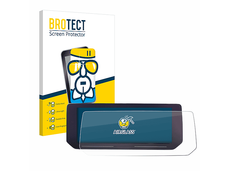 BROTECT Airglass klare Schutzfolie(für BMW K 1600 GTL Connectivity TFT 10.25\