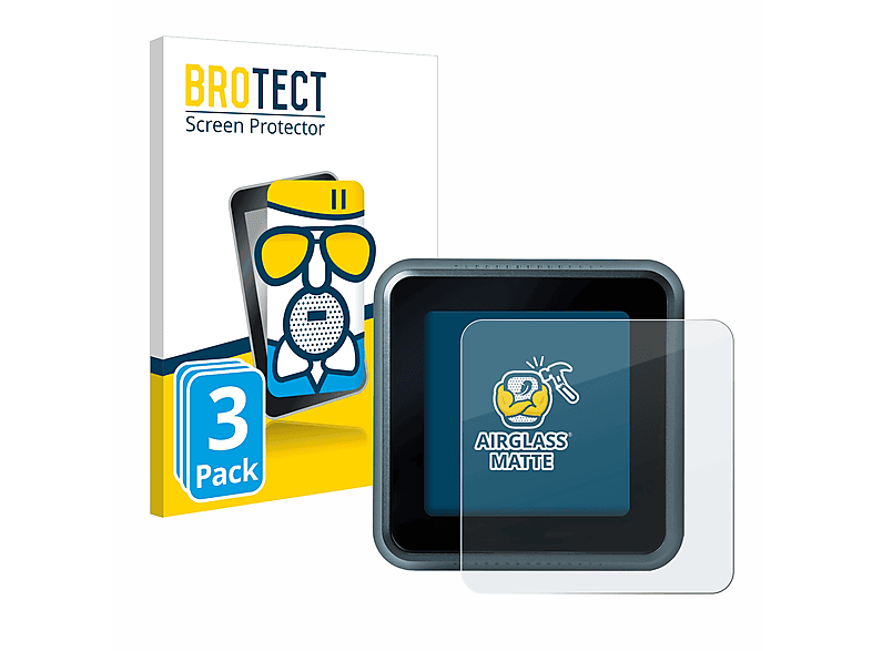 BROTECT 3x Airglass matte Schutzfolie(für Honeywell Home T6 Smart Thermostat) | Zubehör Heiz- & Klimageräte