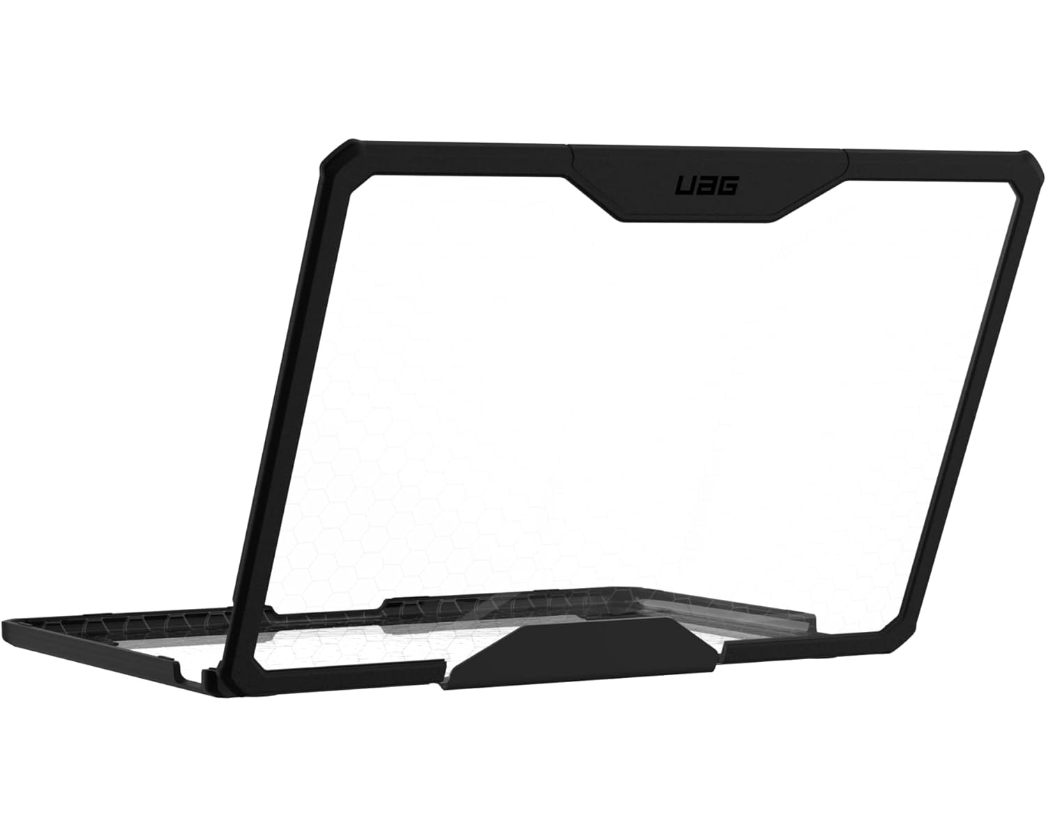 URBAN ARMOR GEAR Plyo Laptophülle (transparent) Kunststoff, / schwarz ice Bookcover Apple für