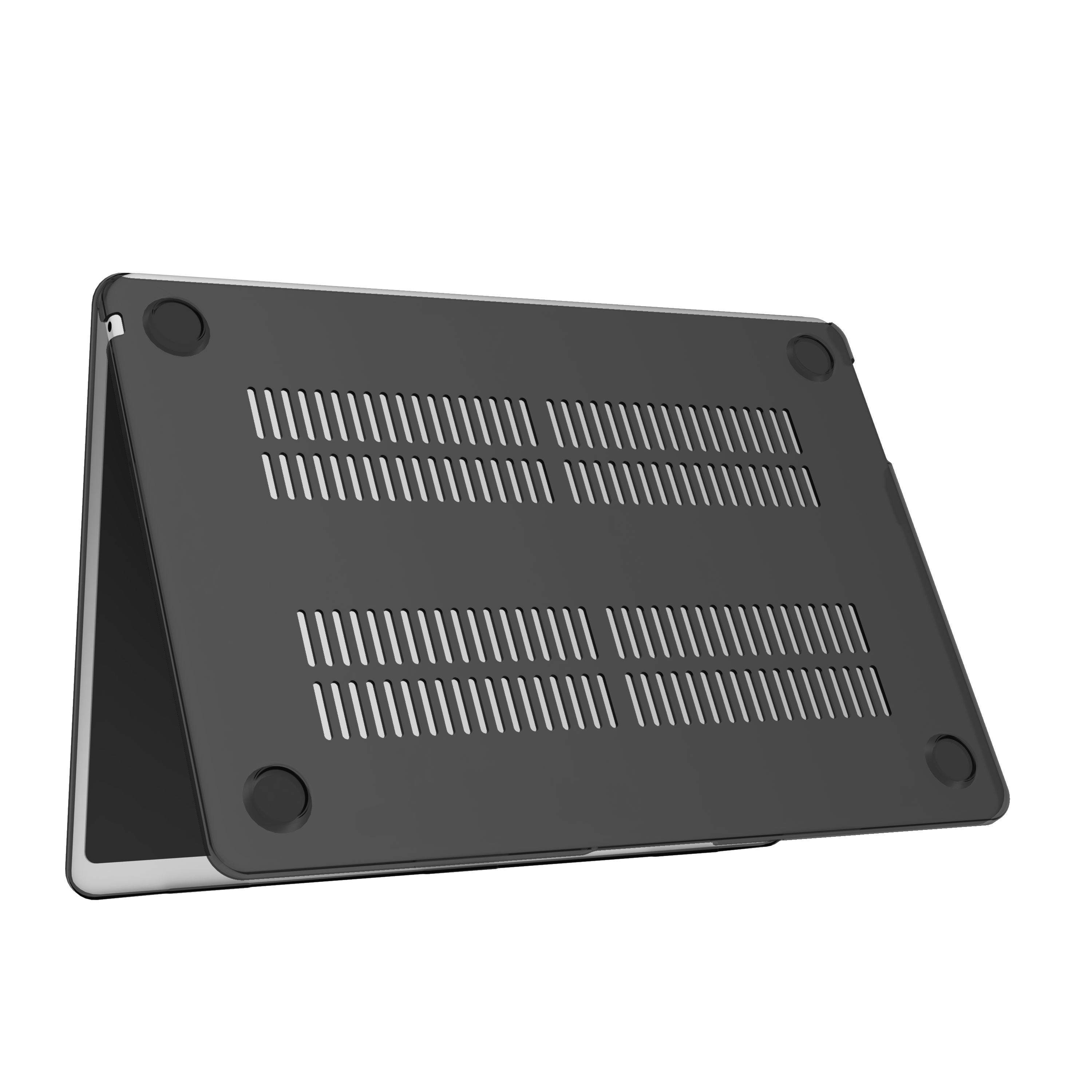 Apple Kunststoff, Snap-On CASE-MATE für Laptophülle Bumper Grau/Transparent
