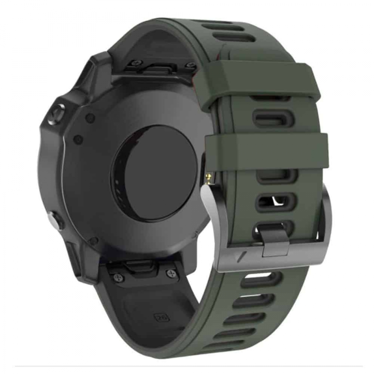 CASEONLINE Twin, Garmin, Tactix Bravo, Grün/Schwarz Ersatzarmband