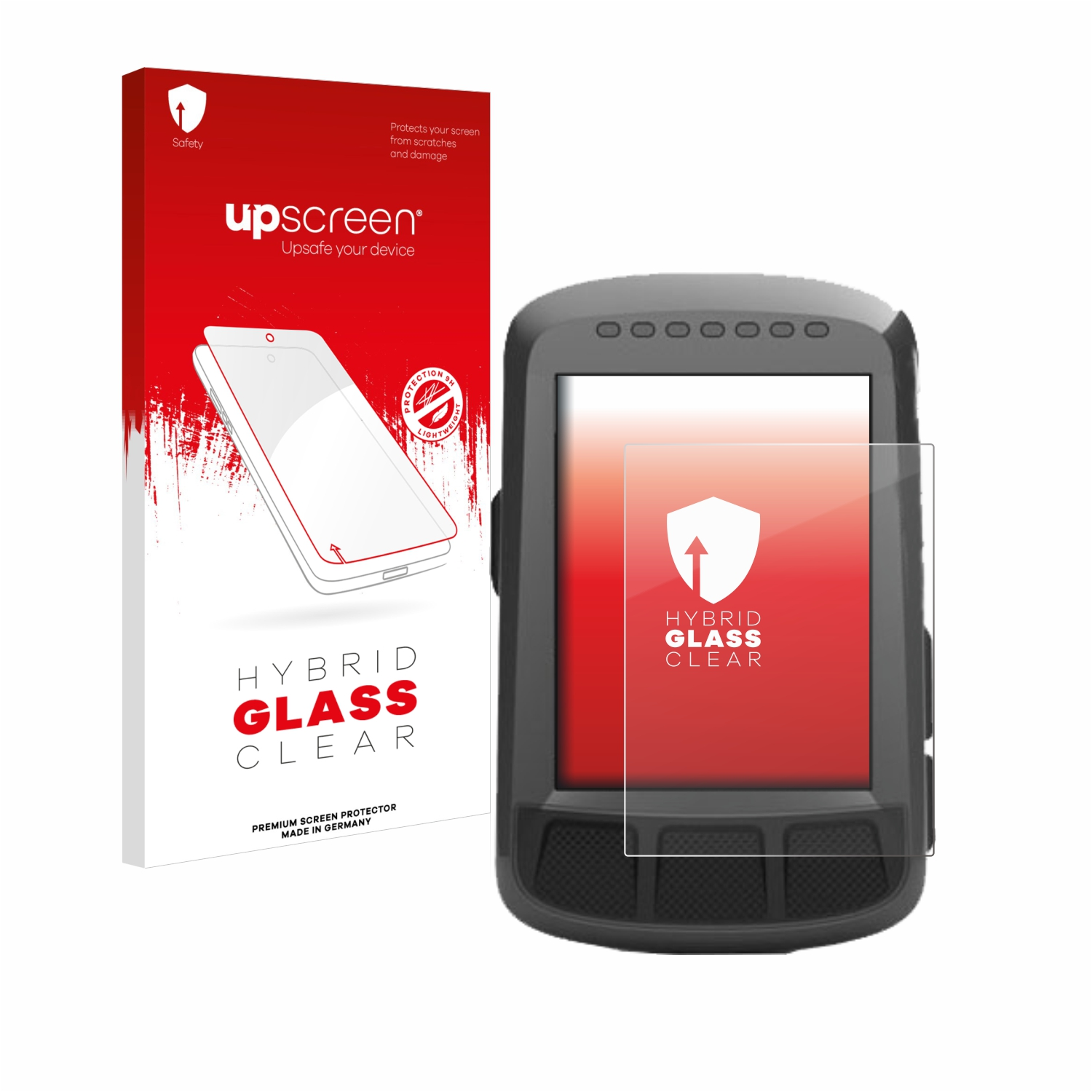 UPSCREEN klare Schutzfolie(für Elemnt Bolt Wahoo GPS)