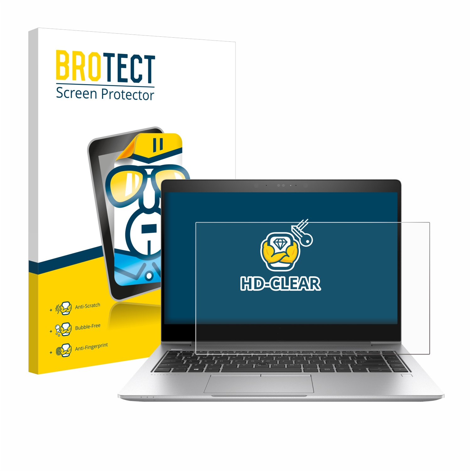 BROTECT klare Schutzfolie(für HP EliteBook G6) 840