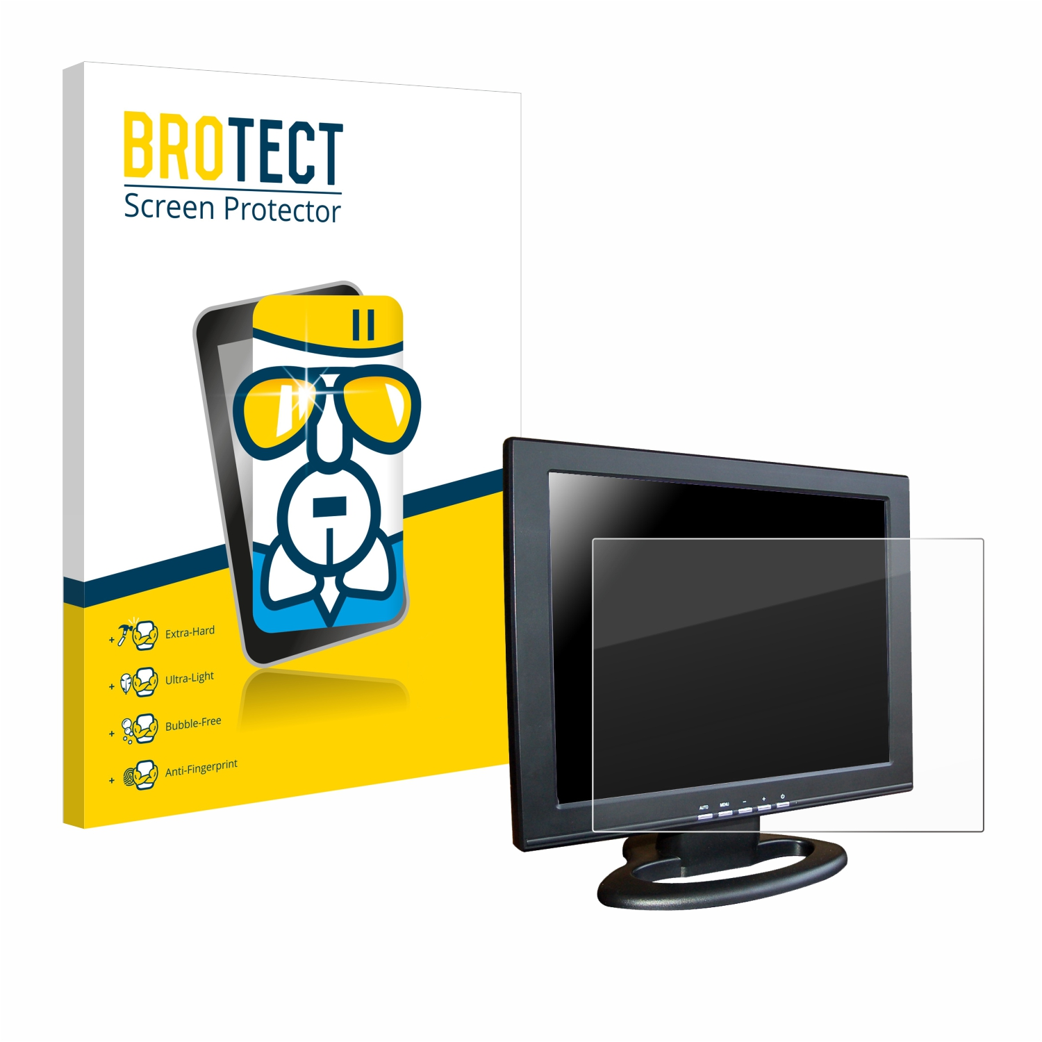 BROTECT Airglass SDC Touchscreen klare Schutzfolie(für (15\