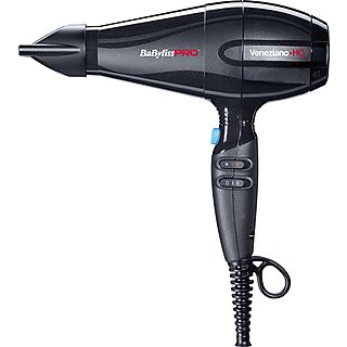 Secador - BABYLISS BAB6960IE, 2400 W, 3 niveles temperatura, Negro