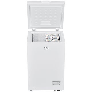 Congelador horizontal - BEKO CF100WN, 845 mm, Blanco