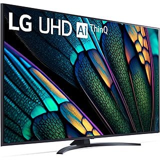 TV LED 55 - LG 55UR81006LJ.AEU, UHD 4K, Inteligente a5 AI Processor 4K Gen6, Smart TV, DVB-T2 (H.265), Negro