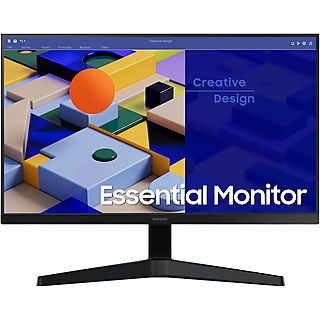 Monitor - SAMSUNG LS24C312EAUXEN, 21,5 ", Full-HD, 5 ms, 75 Hz, Negro