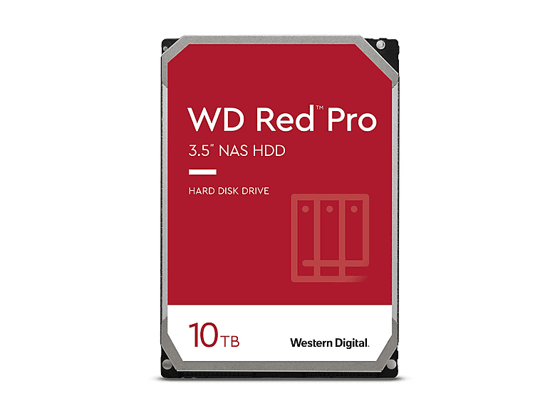 WD WD101KFBX 10TB RED PRO BULK, 10 TB, HDD, 3,5 Zoll, intern