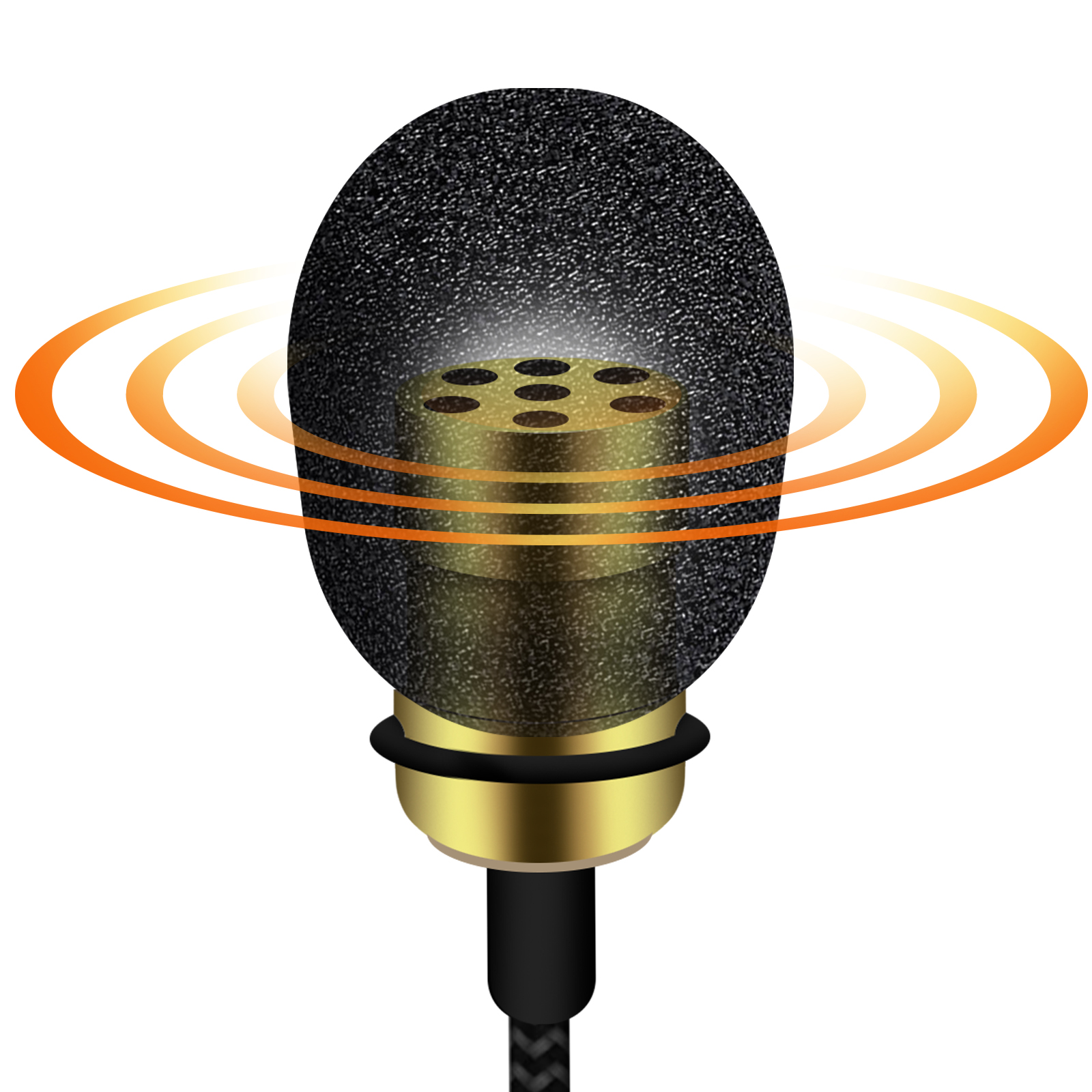 Mikrofone TPC3540M Schwarz LINQ