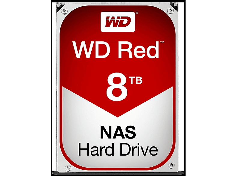 WD WD80EFZX 8TB RED BULK, 8 TB, HDD, 3,5 Zoll, intern | SATURN