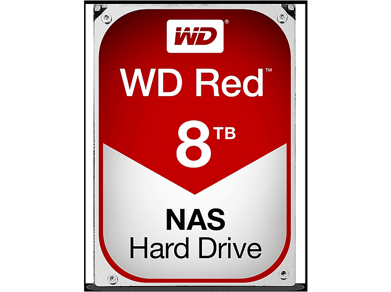 WD WD80EFZX 8TB RED BULK, 8 TB, HDD, 3,5 Zoll, intern