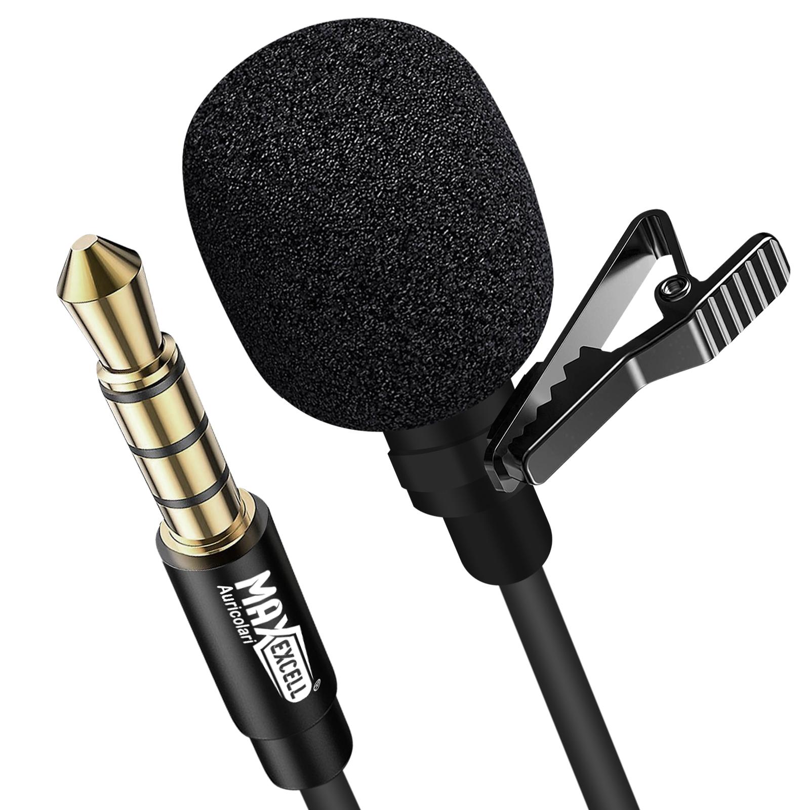 EXCELL 830080 MAX Schwarz Mikrofone