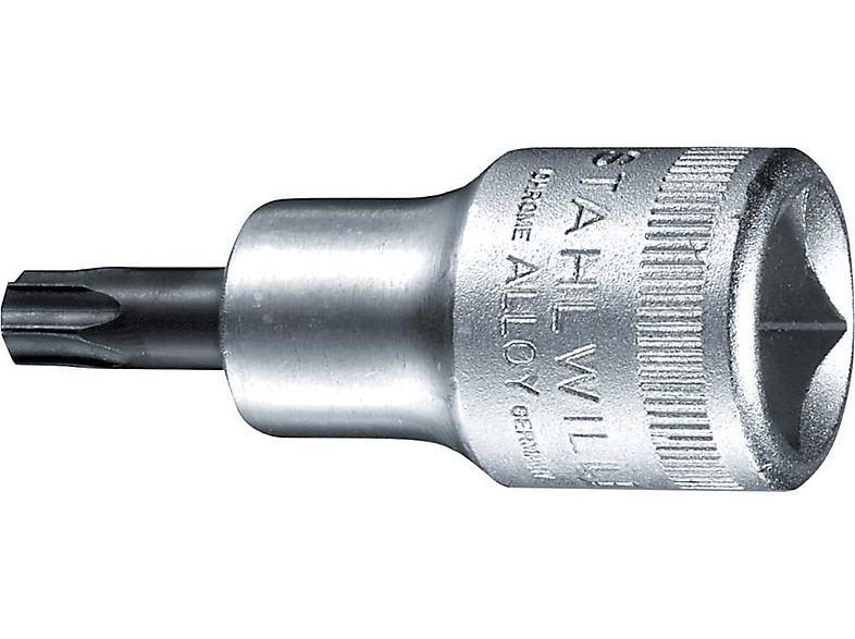 STAHLWILLE 02270006 Steckschlüsseleinsatz Für Außen-TORX-Schrauben – Made In Germany