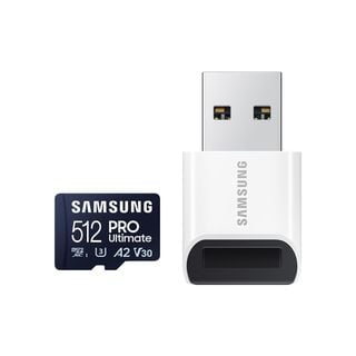 SAMSUNG MB-MY512SB/WW PRO ULTIMATE USB 512GB, Micro-SD Speicherkarte, 512 GB, 200 MB/s