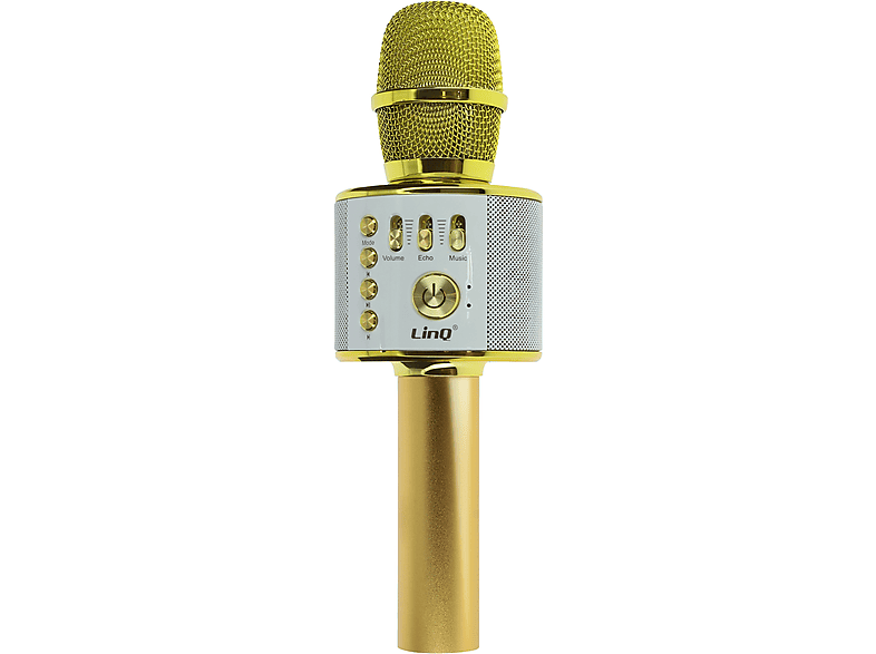 LINQ KTS-978 Gold Karaoke-Mikrofone