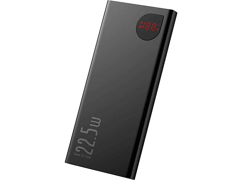 Powerbank Schwarz 10000 BASEUS mAh PPIMDA-B0A