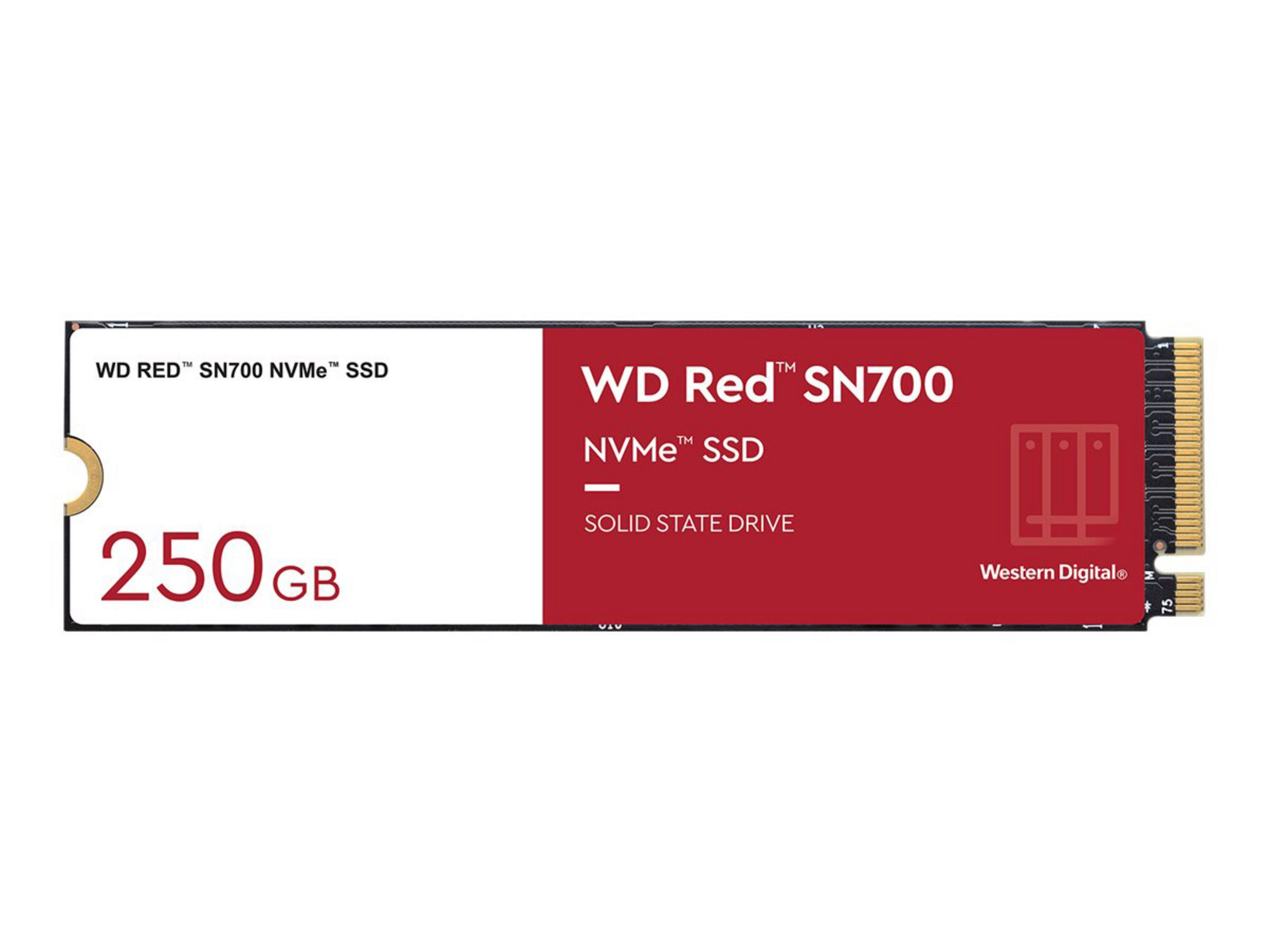 250 GB, NVME WD SN700 250GB, intern SSD, WDS250G1R0C RED SSD