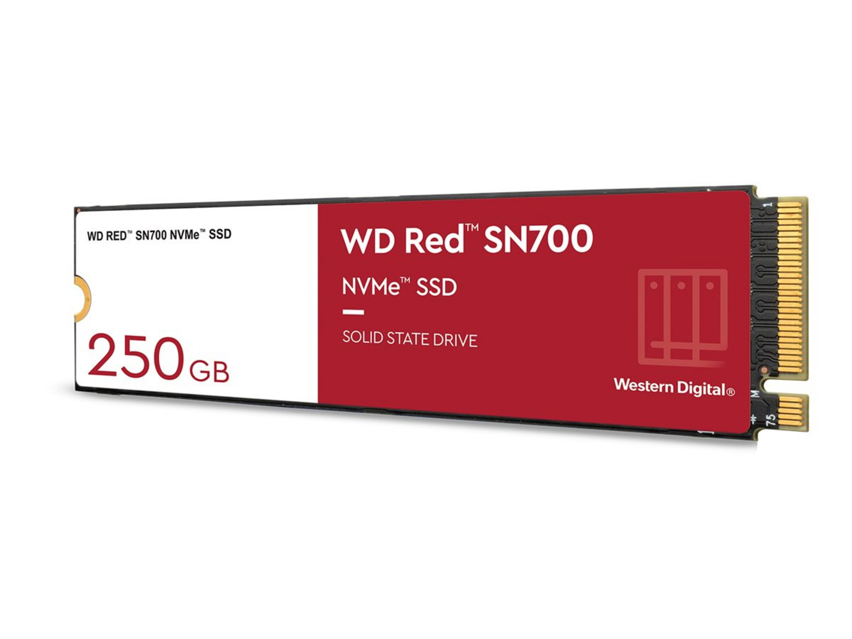 250 GB, NVME WD SN700 250GB, intern SSD, WDS250G1R0C RED SSD