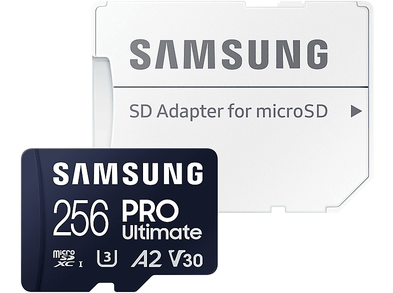 256GB, Micro-SD 256 200 PRO SAMSUNG ULTIMATE MB/s MB-MY256SA/WW Speicherkarte, GB, SD