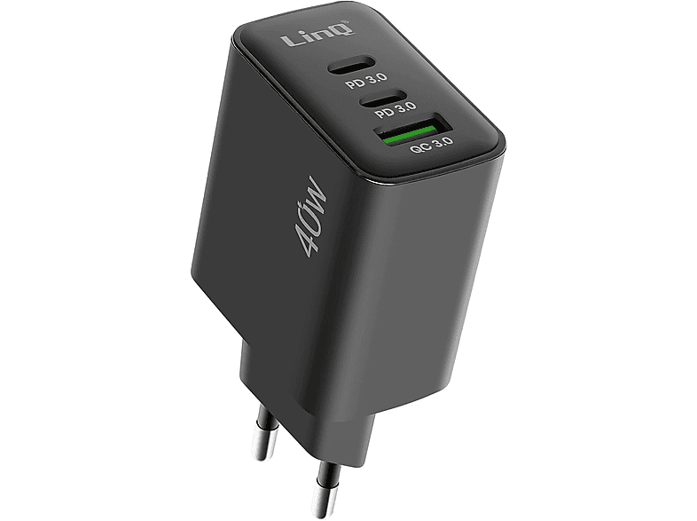 LINQ TAC40W Schwarz Universal, Netzteile