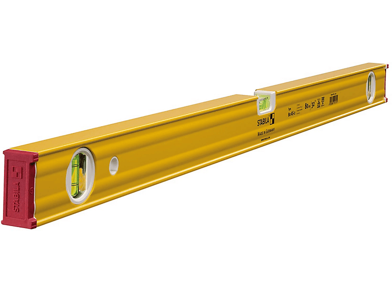 STABILA 80AS-2 Gelb Wasserwaagen