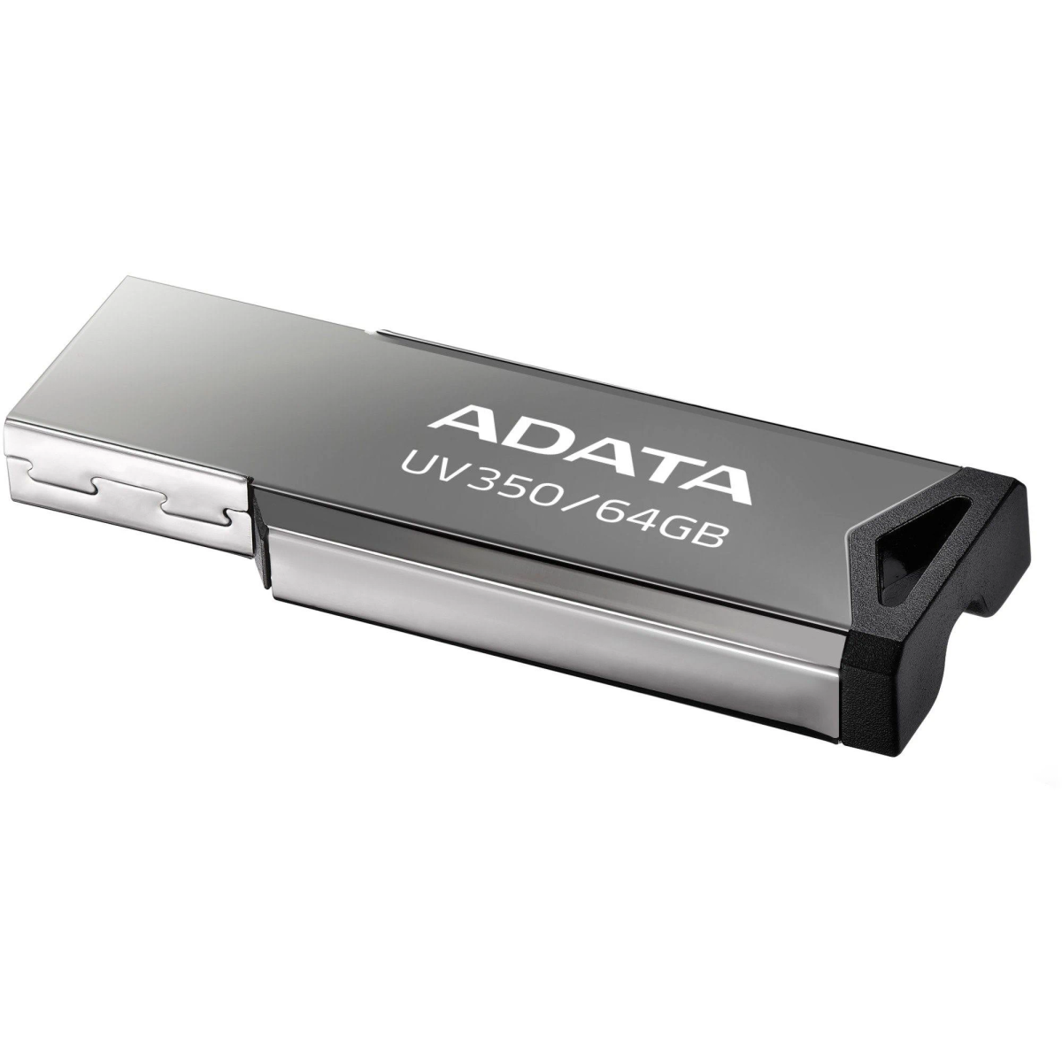 ADATA (Silber, GB) USB-Flash-Laufwerk AUV350-64G-RBK 64