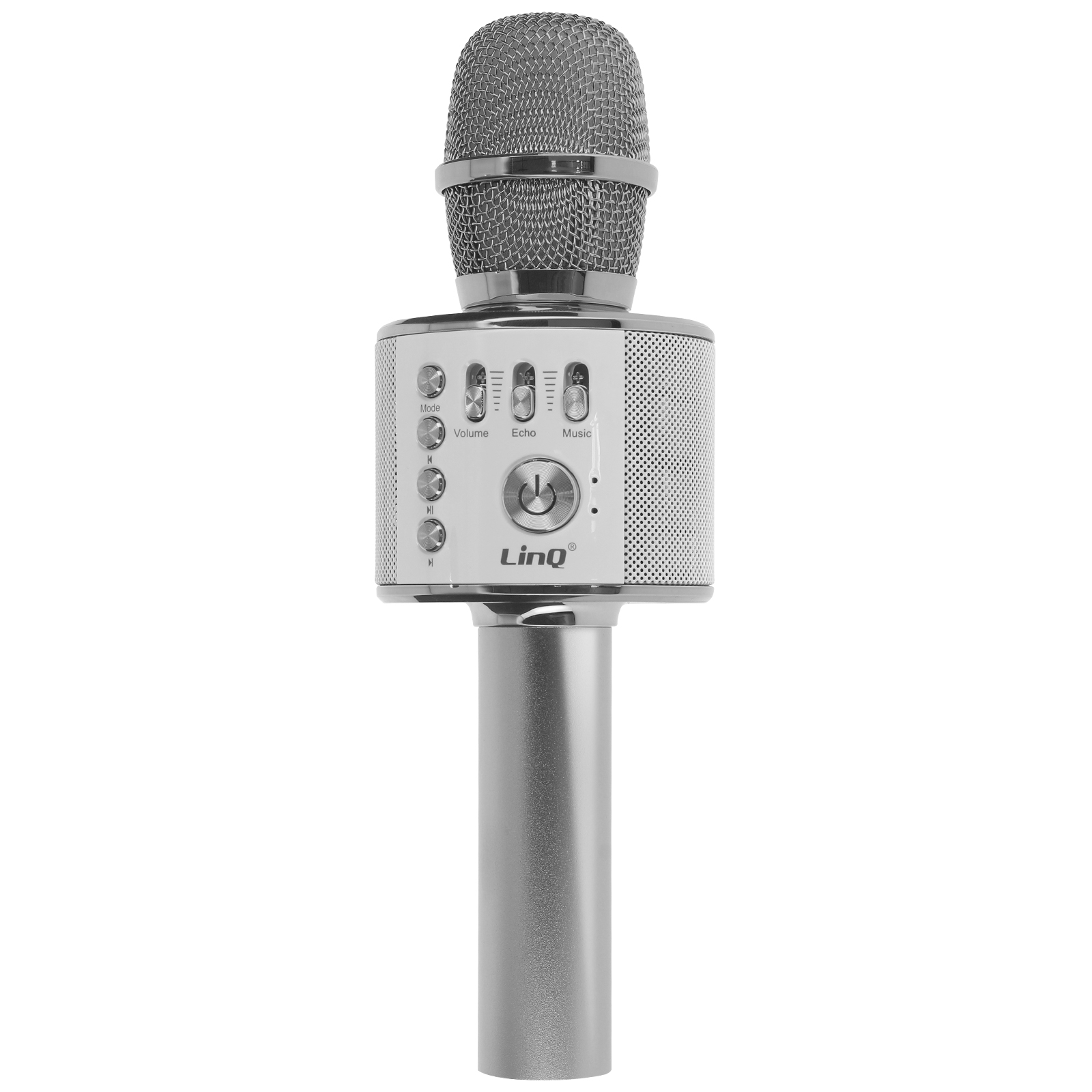 Karaoke-Mikrofone KTS-978 Silber LINQ