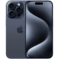 MediaMarkt APPLE iPhone 15 Pro - 128 GB Titanium, Blauw aanbieding
