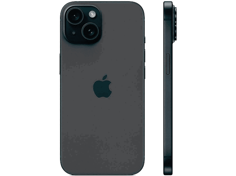 APPLE 1561335 IPHONE 15 PLUS BLACK 128GB-YPT, Negro, Móvil iOS