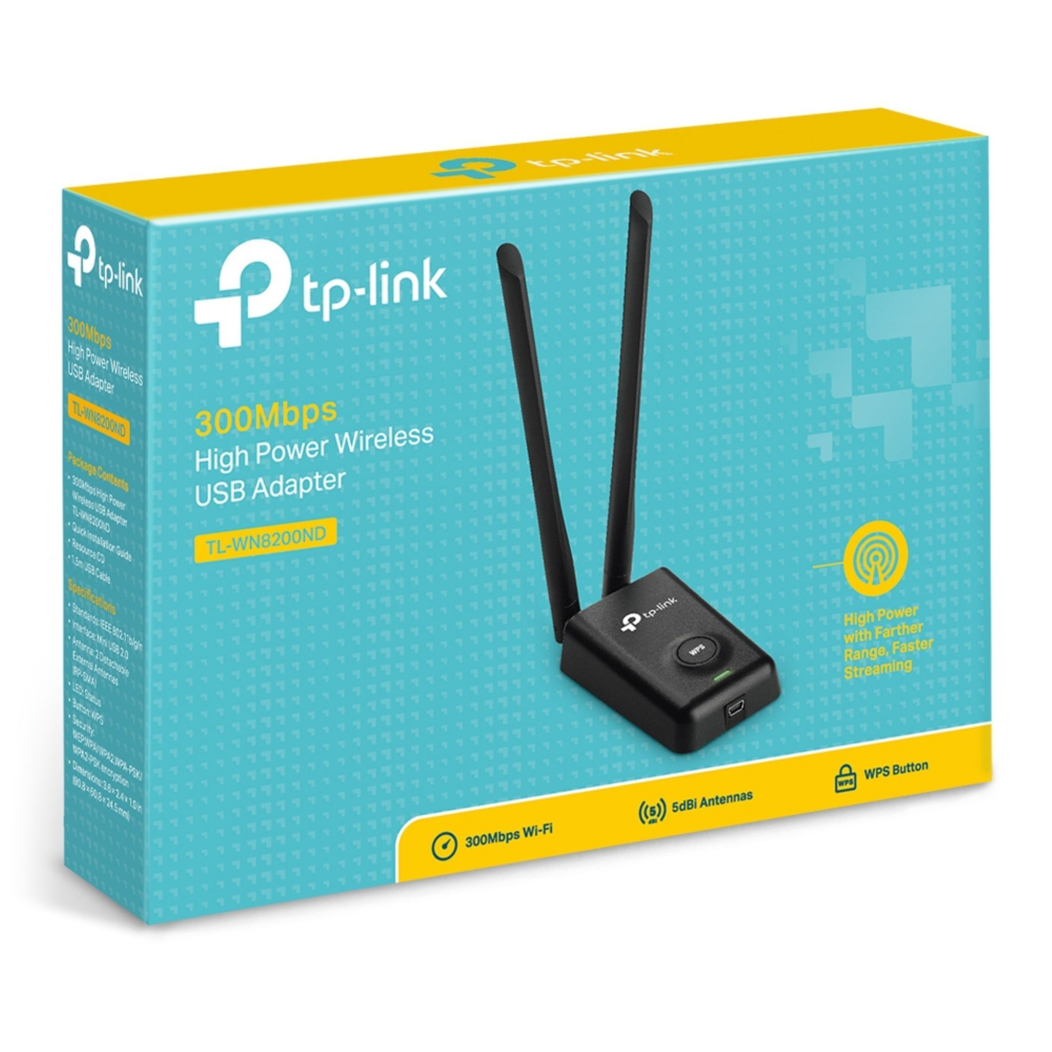 TP-LINK TL-WN8200ND Netzadapter 300 Mbit/s