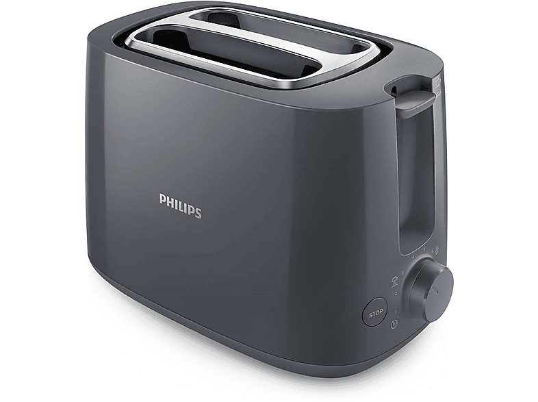 Philips Daily HD2637/90 Tostadora 2 Rebanadas 950W Negra