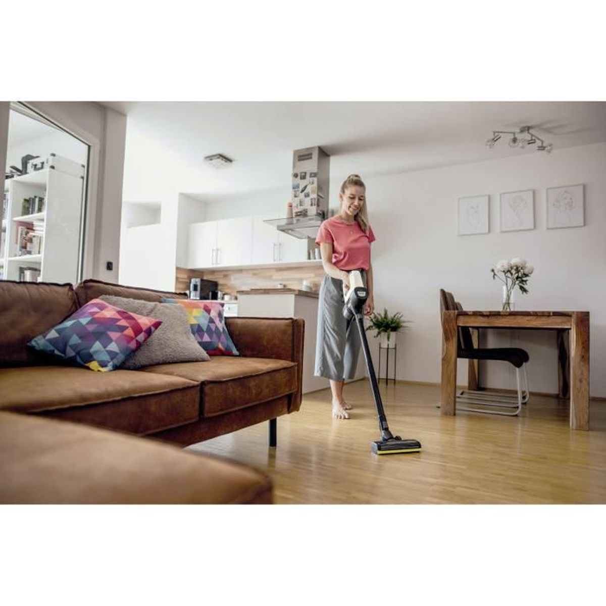 KÄRCHER VC 4 Cordless myHome Pet Aspirateur sans fil Blanc