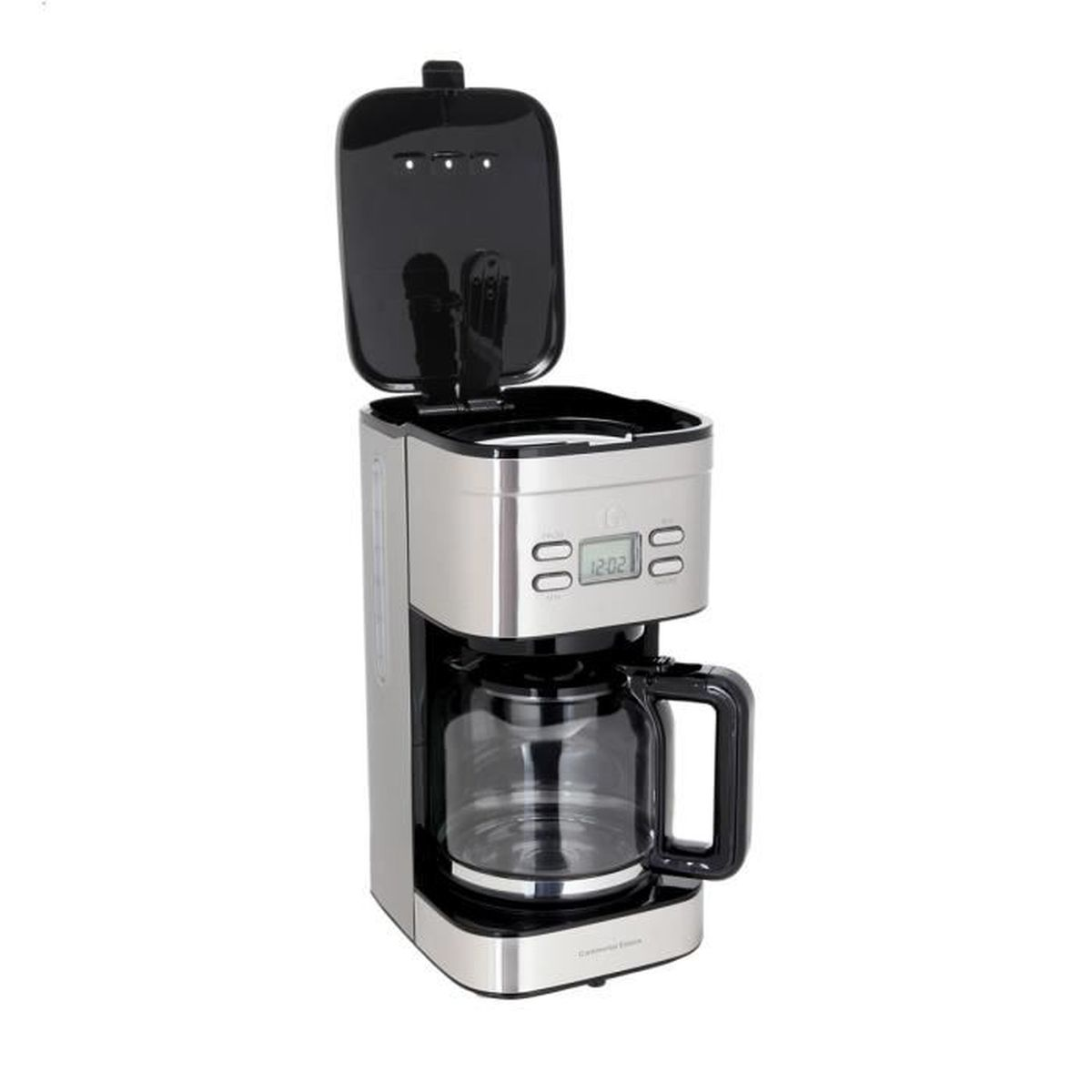 CONTINENTAL EDISON Inox programmierbarer Filterkaffeemaschine Edelstahl Kaffeemaschine