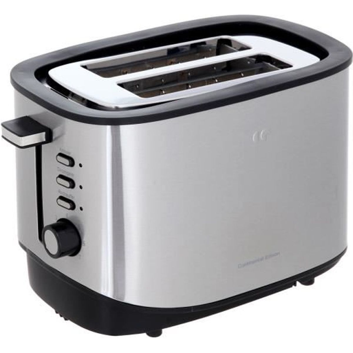CONTINENTAL EDISON CEGP2Fix Toaster Edelstahl (800 Schlitze: 2) Watt