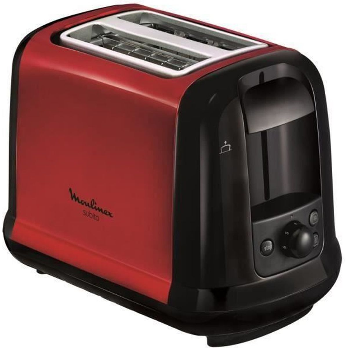MOULINEX Rot Toaster LT260D11 (850 SUBITO Watt, 2) Schlitze: -