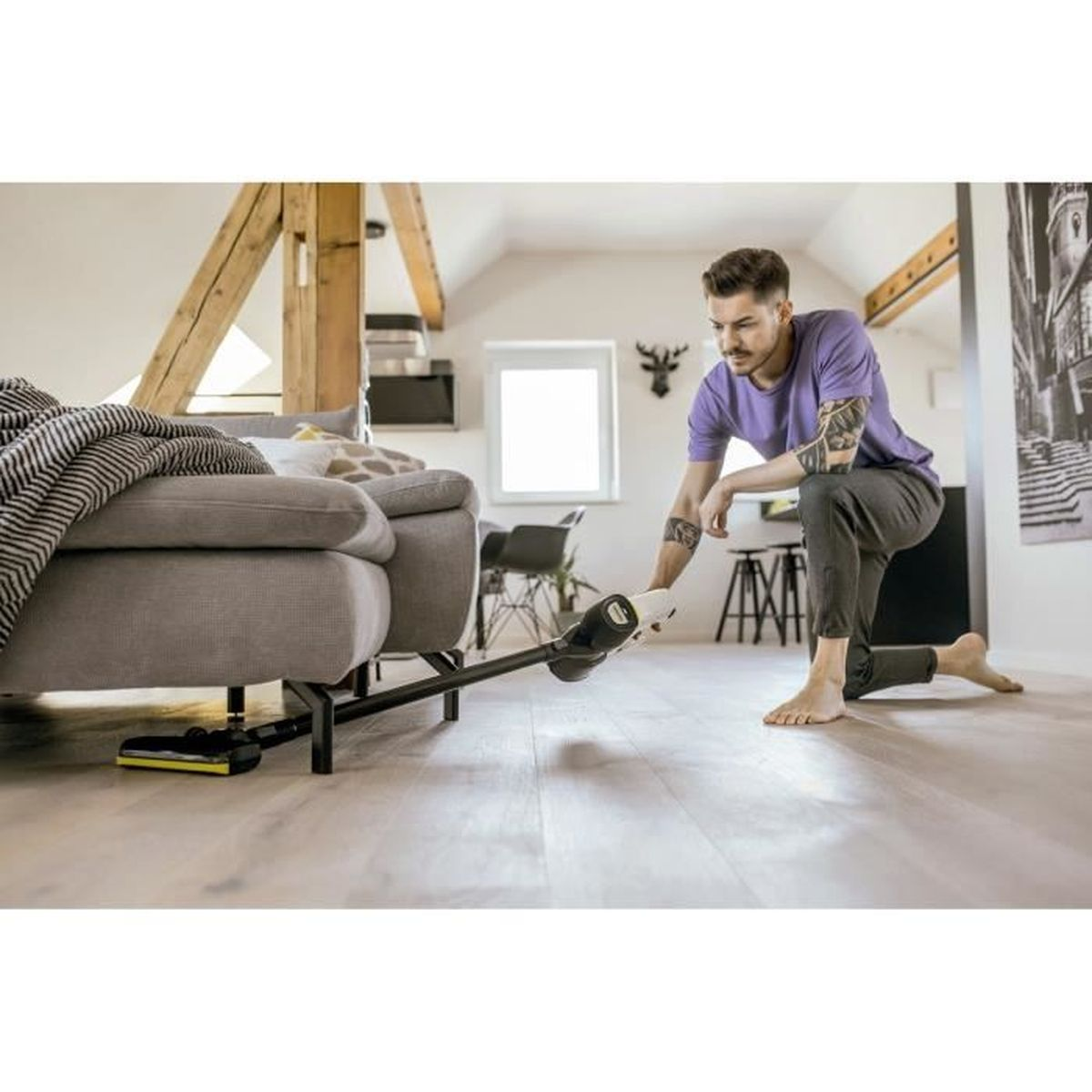 KARCHER Gelb) Leistung: MyHome maximale Volt, und Schwarz 21,6 Staubsauger, Car