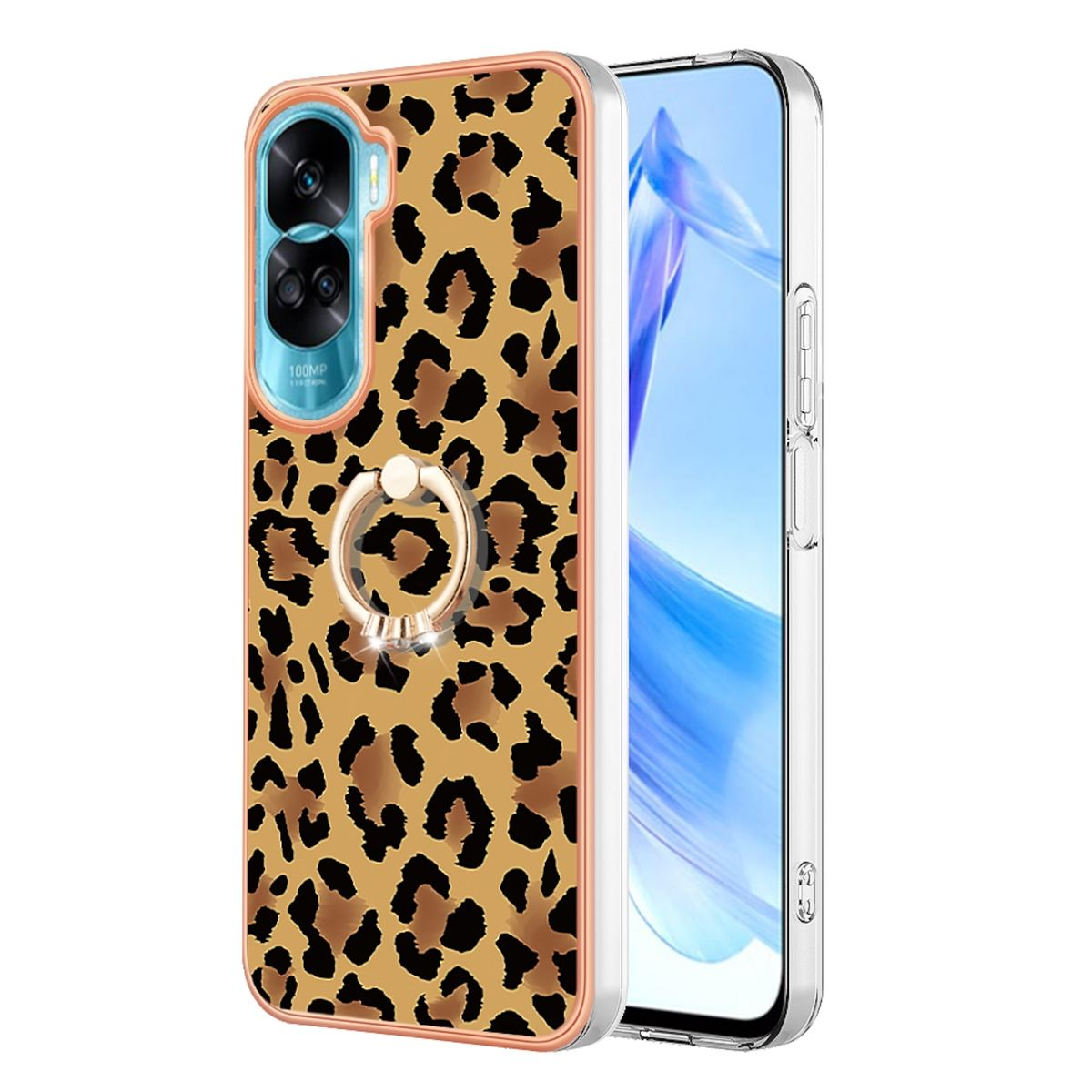 WIGENTO TPU Feel / + Hülle 90 PC Gelb Backcover, Druck Honor, Ring, Design Lite, mit