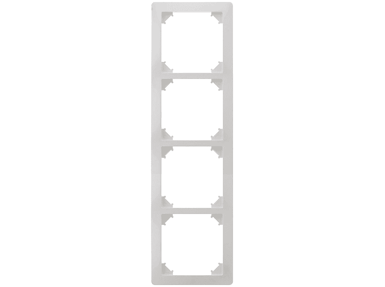 ORYS 4fach Weiß Schalter & Dimmer | Steckdosenleisten & Stecker
