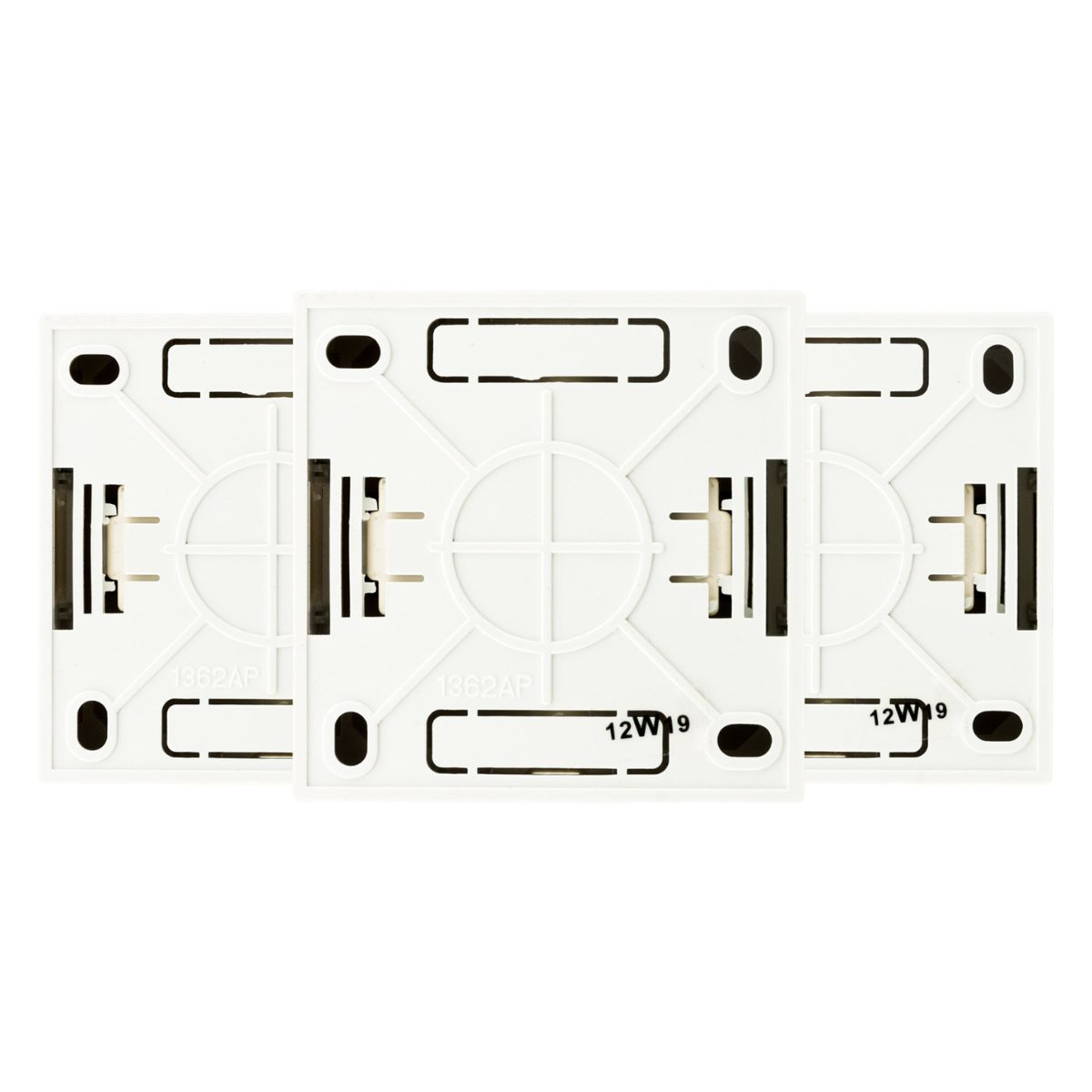 BEL’VUE 16A Weiß (3 Stück) & Dimmer Schalter