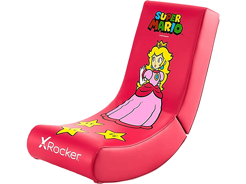 XROCKER Nintendos Prinzessin Peach Gaming Stuhl, Pink