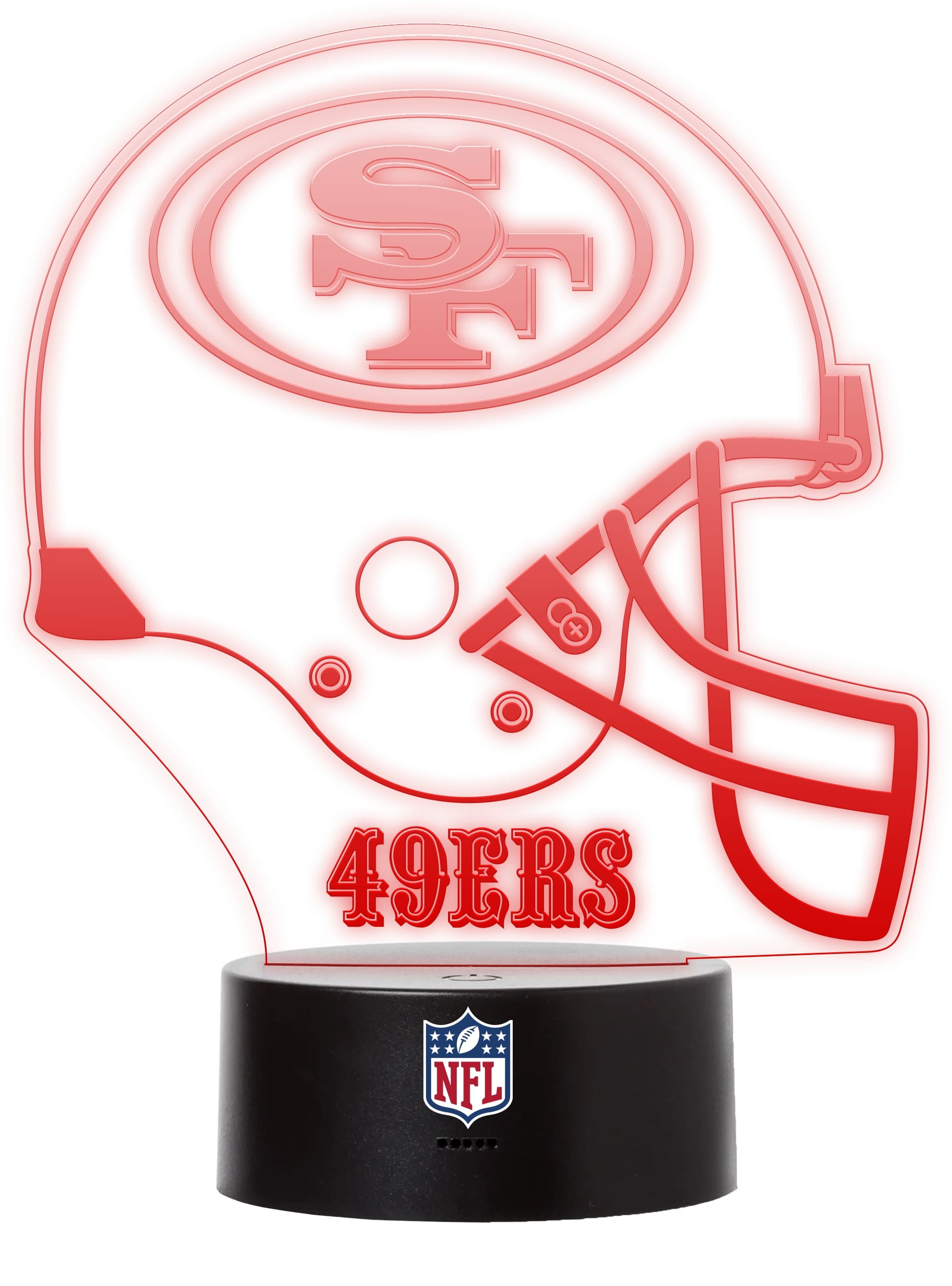 GREAT BRANDING San Francisco 49ers LED-Licht NFL Football \