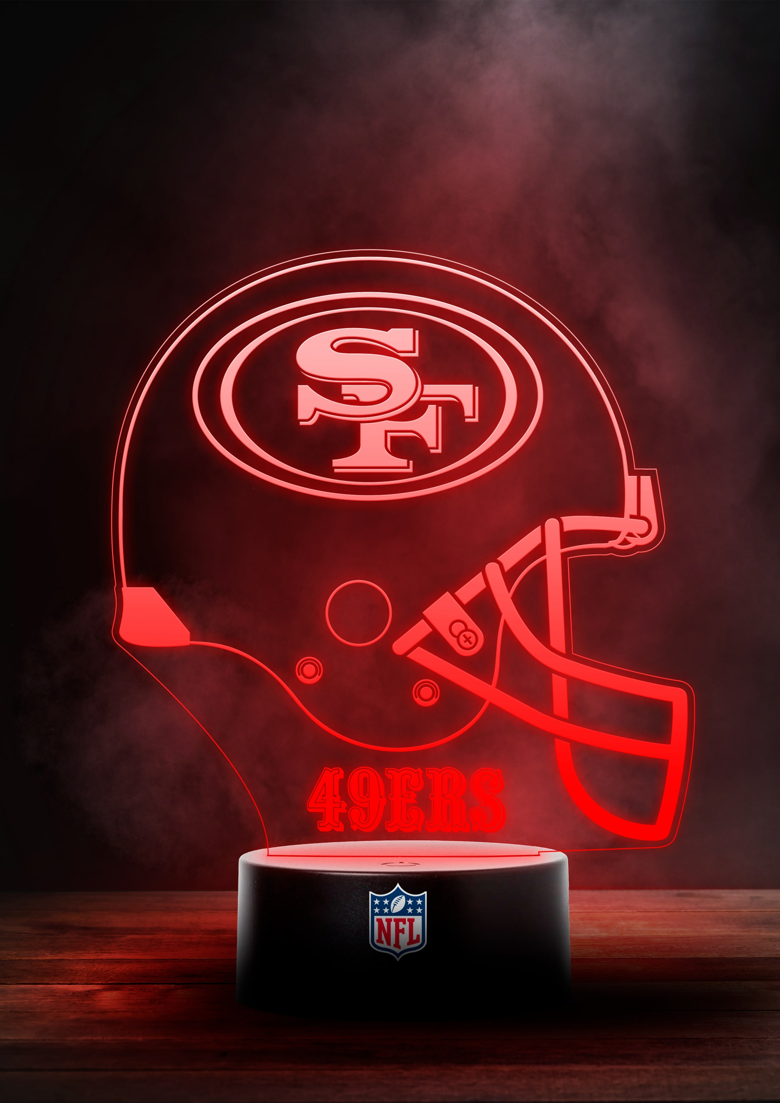 GREAT BRANDING San Francisco 49ers LED-Licht NFL Football \